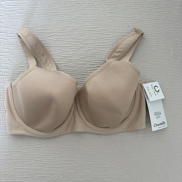 Chantelle Other - Chantelle nude smooth contour bra size 32C underwire support NWT